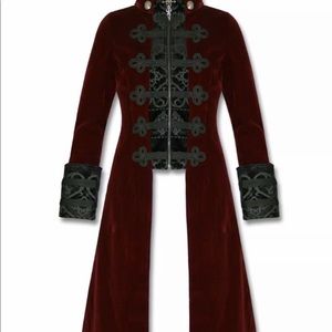 Steampunk style gothic coat